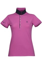 2022 Dublin Womens Lily Cap Sleeve Polo 1000385143 - Red Violet